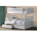 Lisa Single/Double Bunkbed White